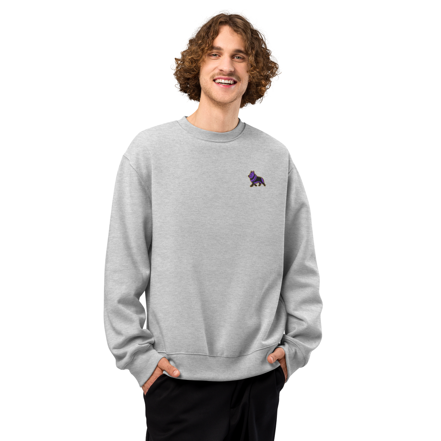 #TeamKermit Embroidered Sweatshirt